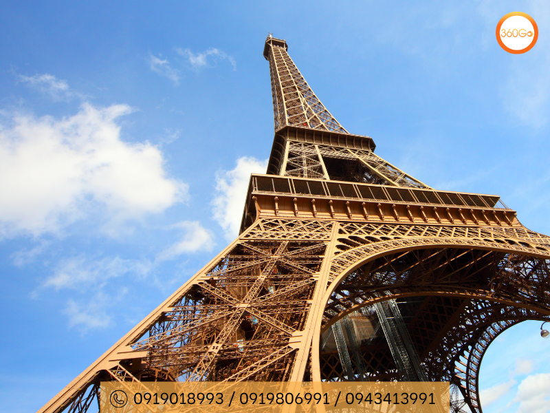 Màu nâu Eiffel - Du lịch 30Go
